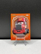 2024 Topps Chrome Disney Mack First True Orange# 14/25‼️Pixar Cars, SSP 🤩 picture