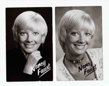 Set of 2 early 1970's Nancy Faust Chicago White Sox Postcards picture