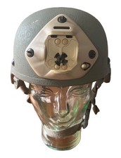 BAE USMC ADVANCED COMBAT HELMET MADE W/ KEVLAR ACH MEDIUM 8470-01-523-0070 USED picture