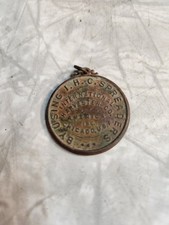 1890s RICH SOIL-LESS TOIL INTERNATIONAL HARVESTER CO I.H.C. SPREADER TOKEN Medal picture