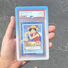 One Piece Carddass Hyper Battle S02 Luffy First Stage 1999 PSA 10 picture