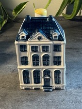 VTG 90s KLM Delft Blue House #48 Rembrandt Museum Bols Sealed But Empty Mint Cap picture