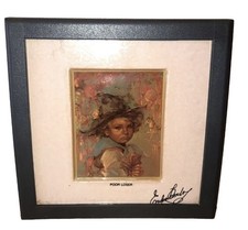 Neat Endre Szabo  POOR LOSER Terra-Cotta ￼Tile Framed authentic 1987 vintage  picture