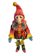 Vintage 1992 House of Hatten Jester Elf Christmas Ornament picture