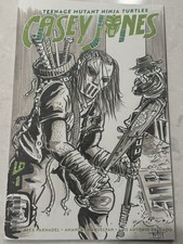 Casey Jones #1 Blank Sketch Variant Original Art Cover  Ninja turtles Tmnt picture