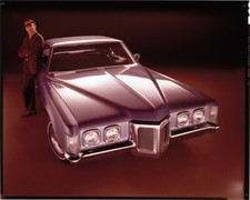 1969 Pontiac Grand Prix automobile car advertising OLD PHOTO 2 picture