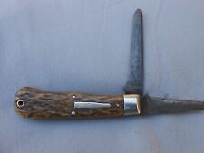 OLD VINTAGE REMINGTON UMC MADE IN USA R1123 TRAPPER BULLET KNIFE USE OR PARTS picture