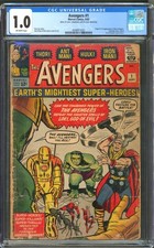 Avengers #1 CGC 1.0 Marvel Comics 1963 1st Appearance of the Avengers picture