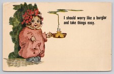 1915 Antique Comic Postcard 