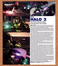 2003 Halo 2 8-Minute Demo Original Advertisement / Retro Promo vr8 picture