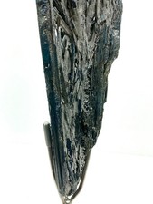 Stibnite Crystal Cluster with Dolomite 150mm Qinglong Mine China Stand Included picture