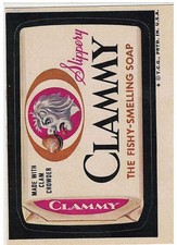1974 Topps Original  Wacky Packages 6th Clammy picture