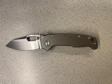 Demko ad20 compact TYPE folding knife titanium picture