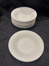 Eight (8) Totally Today 7 1/4” Weave Rope Soup or Cereal Bowls picture