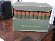 The Christian Herald Library 9 volumes with case Copyright 1896 picture