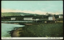 DRUMALIS TERRACE LARNE COUNTY ANTRIM NORTHERN IRELAND UK VINTAGE POSTCARD 080321 picture