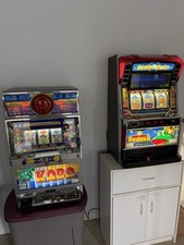 2 Vintage Japanese Pachislo Slot Machines – Tested picture