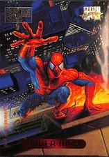 Spider-Man - 1995 Fleer Ultra Marvel Spider-Man #115 Gold Foil Signature Series picture