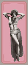 CLARA BOW - Sexy Harem Fashion - Photo Bookmark - 2.5 x 6 in picture