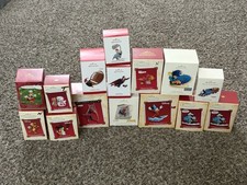 Hallmark Keepsake Ornaments Lot Of 15 - Spider-Man, Nemo, Mickey, Thomas Etc picture