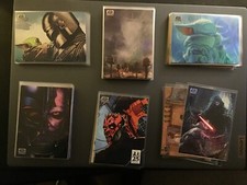 2024 Star Wars Galaxy Chrome BASE INSERTS REFRACTORS pick card complete your set picture