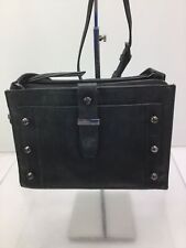 Botkier Black Leather Multi-Compartment Crossbody Bag picture