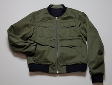 Dries Van Noten Archival Reversible Cargo Varsity Bomber Jacket - Size 50 (M/L) picture