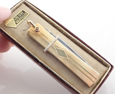 Vintage Yellow Gold Filled Folding Pocket Knife New Old Stock NOS in Box picture
