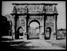 Magic Lantern Slide ARCH OF CONSTANTINE THE CITY OF ROME C1910 PHOTO ITALY ROMA picture