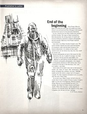 NASA Pioneers Project Mercury Gordon Cooper Publisher Letter Vintage Mag Excerpt picture