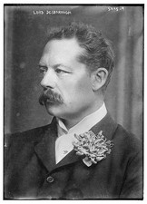 Lord Desborough Portrait 1900s English Aristocrat Mustache Suit Bow Tie picture
