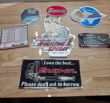 NOS Vintage Snap-On Tools Decal Sticker Lot High Flyer Winning Spirit USA picture