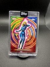 Topps 2026 Topps Chrome Marvel Attention Invisible Woman #54 Parallel 3/5 picture