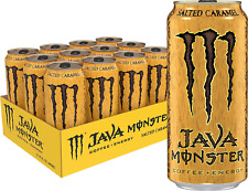 Monster Energy Java Monster Salted Caramel, Coffee + Energy Drink, 15 Fl Oz (Pac picture