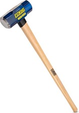 10-Pound Hard Face Sledge Hammer - 36-Inch Hickory Handle, Ergonomic Grip, Durab picture