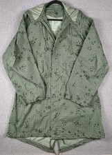 Vintage 1989 USGI Desert Night Camo Fishtail Parka Medium 80s Military DNC picture