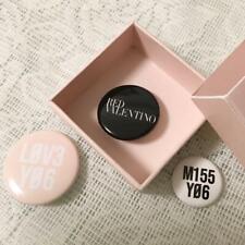 Red Valentino Tin Badge Set of 3 in Box Promo Gift New picture