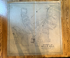 8 Original 1915-1927 Greenville SC Textile Mill Plats Mills Mill Dunean Judson picture