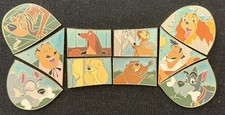 2025 Disney Lady & Tramp 70th Anniversary Mystery Box Bone - COMPLETE 10 PIN SET picture
