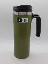 Starbucks Stanley Military Commitment 20oz Double Walled Hammered Steel Tumbler picture