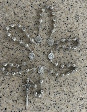 Pope John Paul Il Jubilee 2000 Four Basilica commemorative rosary. picture