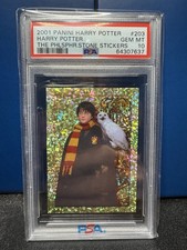 2001 Panini Harry Potter & The Philosopher’s Stone Sticker 203 Harry PSA 10 picture