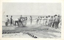 1950s Postcard; H-137 Hukilau Nets, Hawaiian Islands HI, K.H.Ltd., Unposted picture