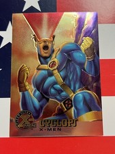1995 Marvel Fleer Ultra X-Men All Chromium Promo Card Cyclops NM picture