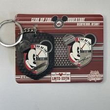 DLR - Gear Up For Adventure - Annual Passholder Key Chain & Pin Set picture