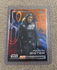 2024 Topps Chrome Star Wars Fourth Sister Alpha 1 of 10 Lava /10 picture