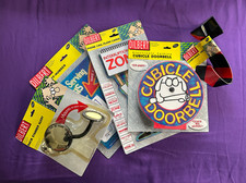 Lot of 5 Vintage Dilbert Office Collectibles - New - Coat Hanger, Doorbell, more picture