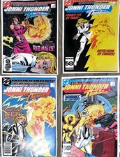 Jonni Thunder a.k.a. Thunderbolt #1-4 Complete Set (DC, 1985) Copper Age Lot picture