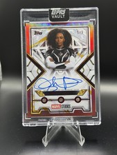 2026 Topps Marvel Vault Teyonah Parris Monica Rambeau Diamond Auto 5/5 picture