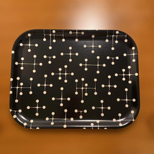 Vitra Eames Classic Tray Dot Pattern Reverse Dark 36x28cm New Authentic picture